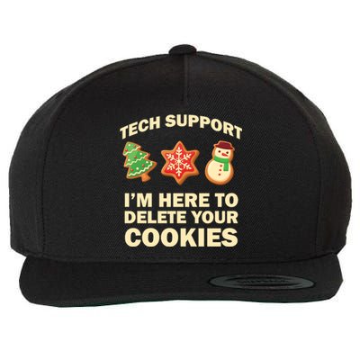 Funny Christmas Tech Support For Computer Programmer Wool Snapback Cap