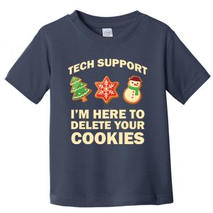 Funny Christmas Tech Support For Computer Programmer Toddler T-Shirt