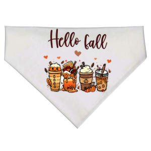 Funny Cute Thanksgiving PSL Autumn Hello Fall Pumpkin USA-Made Doggie Bandana