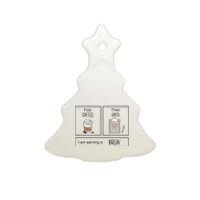 First Coffee Then IEP Teacher SPED Teacher Coffee Lover Gift Ceramic Tree Ornament