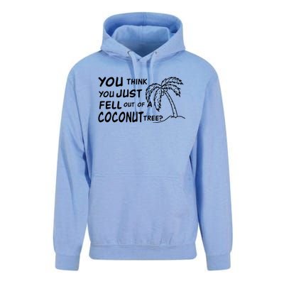 Funny Coconut Tree Kamala Harris Political Humor Unisex Surf Hoodie