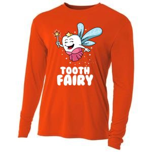 Funny Cute Tooth Fairy Tooth Fairy Costume Cute Gift Cooling Performance Long Sleeve Crew