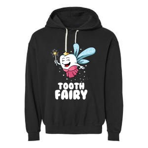 Funny Cute Tooth Fairy Tooth Fairy Costume Cute Gift Garment-Dyed Fleece Hoodie