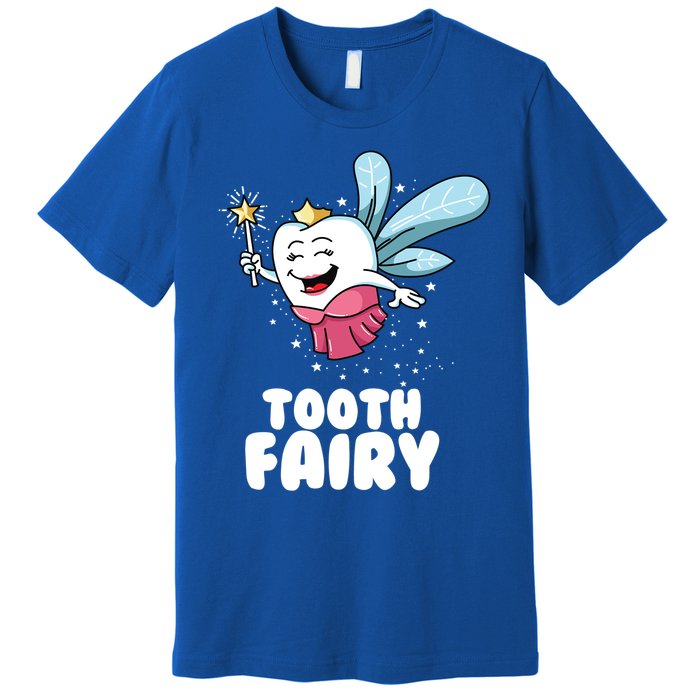 Funny Cute Tooth Fairy Tooth Fairy Costume Cute Gift Premium T-Shirt