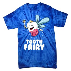 Funny Cute Tooth Fairy Tooth Fairy Costume Cute Gift Tie-Dye T-Shirt