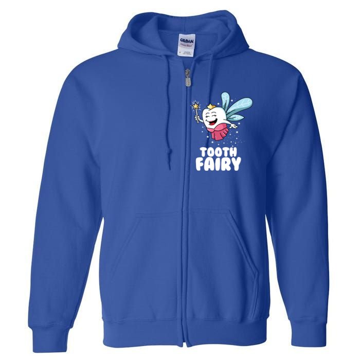 Funny Cute Tooth Fairy Tooth Fairy Costume Cute Gift Full Zip Hoodie