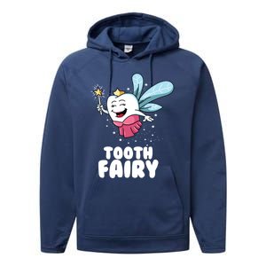 Funny Cute Tooth Fairy Tooth Fairy Costume Cute Gift Performance Fleece Hoodie