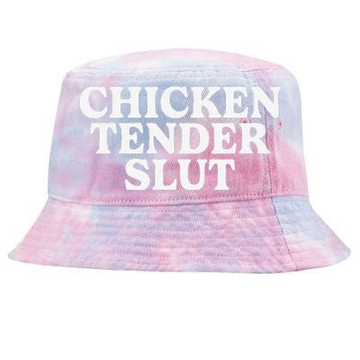 Funny Chicken Tender Slut Tie-Dyed Bucket Hat