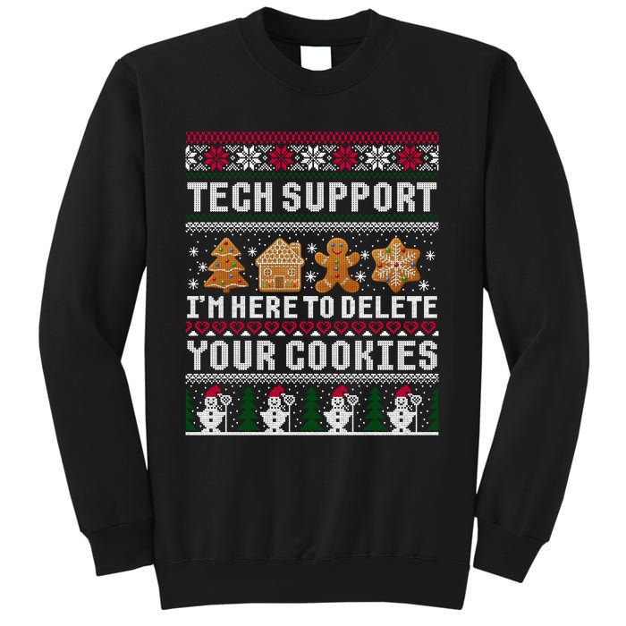 Funny Christmas Tech Support Shirt Computer Programmer Gift Sweatshirt