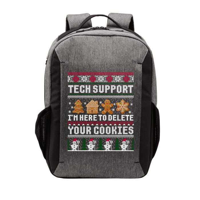 Funny Christmas Tech Support Shirt Computer Programmer Gift Vector Backpack