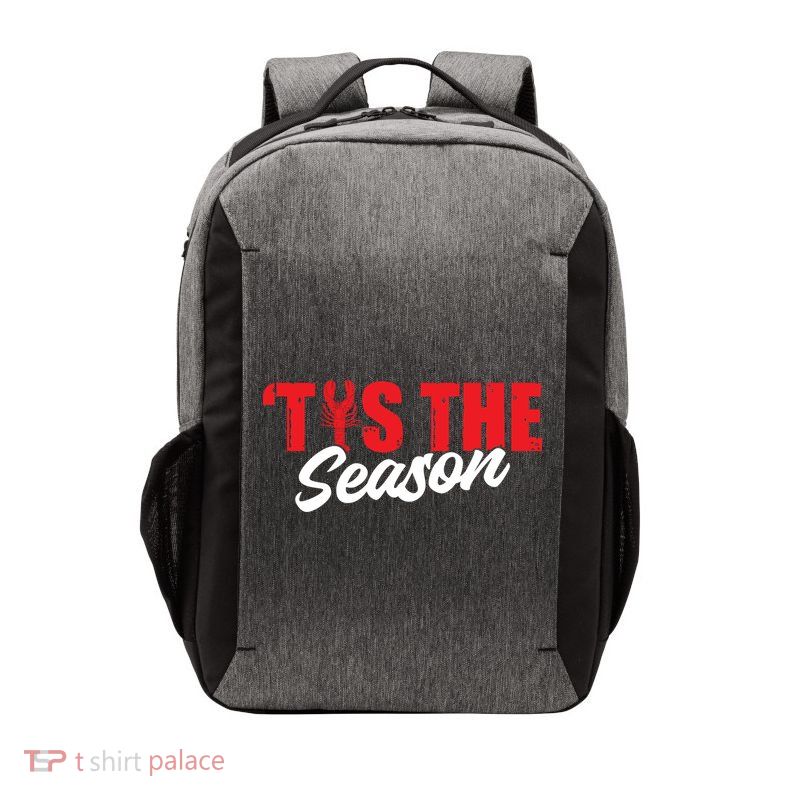 Funny Crayfish Tis The Season Crawfish Boil Cute Gift Vector Backpack
