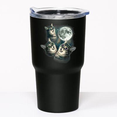 Funny Cat Three Cat Moon 3 Wolfs Cute Kitten Graphic Tumbler