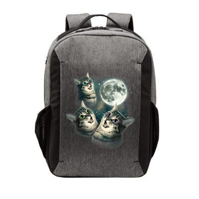 Funny Cat Three Cat Moon 3 Wolfs Cute Kitten Graphic Vector Backpack