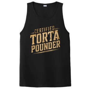 Funny Certified Torta Pounder Latino PosiCharge Competitor Tank