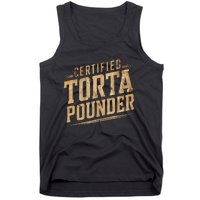 Funny Certified Torta Pounder Latino Tank Top