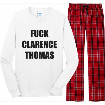 Fuck Clarence Thomas Long Sleeve Pajama Set