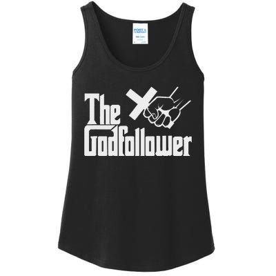 Funny Christian The God follower Ladies Essential Tank