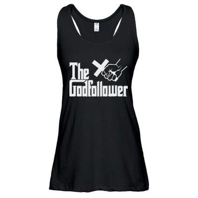 Funny Christian The God follower Ladies Essential Flowy Tank