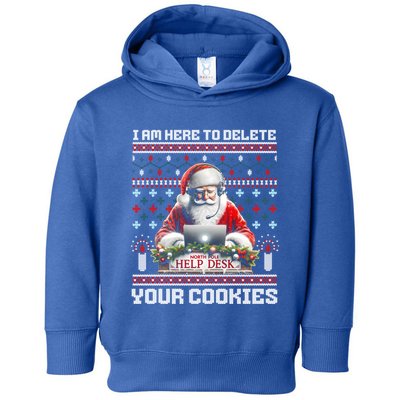 Funny Christmas Tech Support Computer Programmer Great Gift Toddler Hoodie