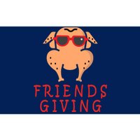 Friendsgiving Cool Thanksgiving Turkey Funny Bumper Sticker