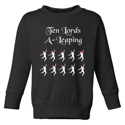  Funny Christmas Tee Shirt Lords A Leaping Tee  Toddler Sweatshirt