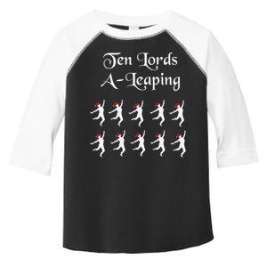  Funny Christmas Tee Shirt Lords A Leaping Tee  Toddler Fine Jersey T-Shirt