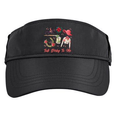 Funny Cute Talk Derby To Me Horse Racing Adult Drive Performance Visor