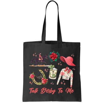 Funny Cute Talk Derby To Me Horse Racing Bag