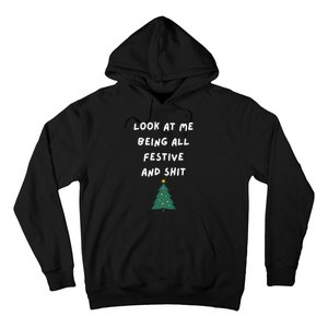 Funny Christmas Tree Gift Hoodie