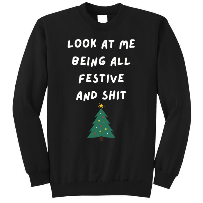 Funny Christmas Tree Gift Sweatshirt