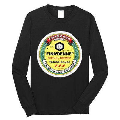 Finadenne Chamorro The Sauce Of Guam Long Sleeve Shirt