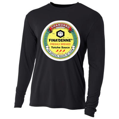 Finadenne Chamorro The Sauce Of Guam Cooling Performance Long Sleeve Crew