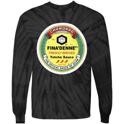 Finadenne Chamorro The Sauce Of Guam Tie-Dye Long Sleeve Shirt