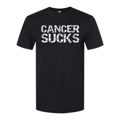 Funny Cancer Treatt Patient Gift Encouraging Softstyle CVC T-Shirt