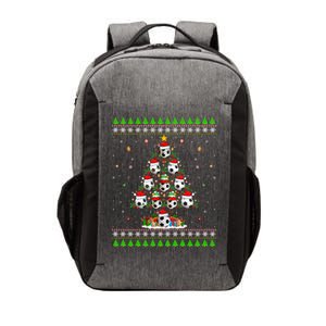 Football Christmas Tree Ugly Sweater Santa Football Xmas Gift Vector Backpack