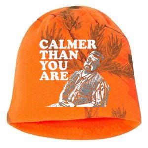 Funny Calmer Than You Are Kati - Camo Knit Beanie