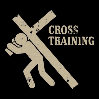 Funny Cross Training Religious Weightlifting Exercise T-Shirt