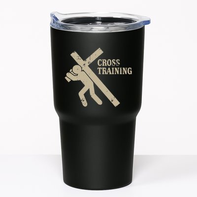 Funny Cross Training Religious Weightlifting Exercise Tumbler