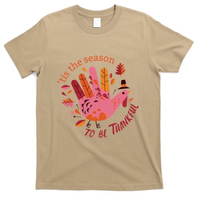 Funny Cute Thankful Season Turkey T-Shirt