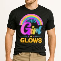 Funny Cute This Girl Glows Cooling Performance Crew T-Shirt
