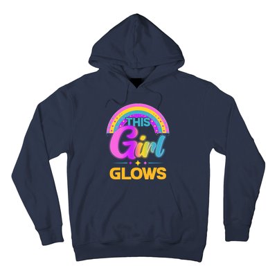 Funny Cute This Girl Glows Hoodie