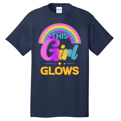 Funny Cute This Girl Glows Tall T-Shirt