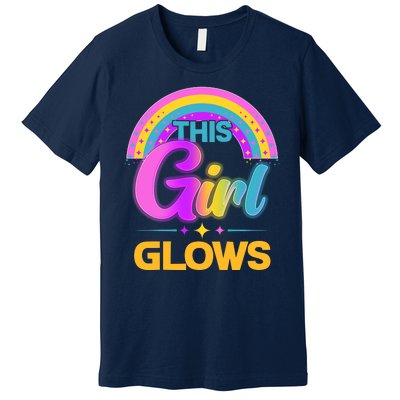 Funny Cute This Girl Glows Premium T-Shirt