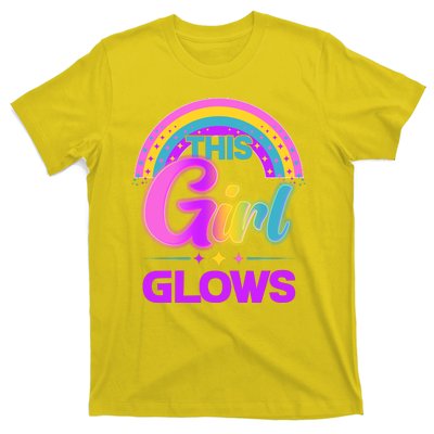 Funny Cute This Girl Glows T-Shirt