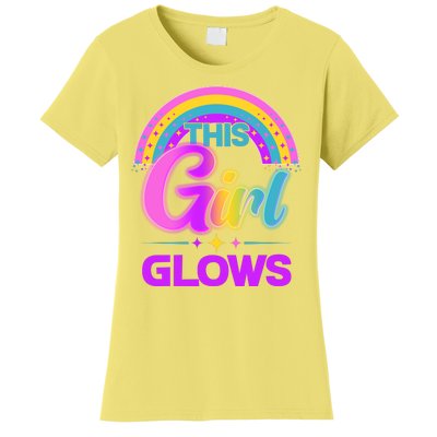 Funny Cute This Girl Glows Women's T-Shirt