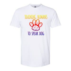 Funny Canine Training Great Gift Dog Trainer Gift Cool Gift Softstyle CVC T-Shirt