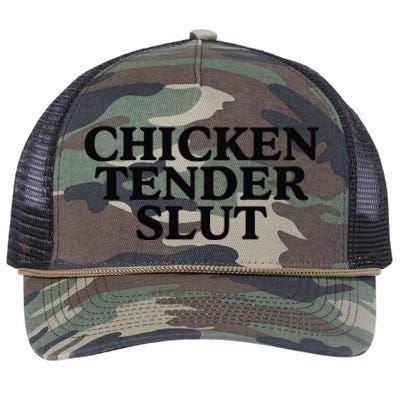 Funny Chicken Tender Slut Trendy Sayings Chicken Nugget Lover Chicken Lover Gi Retro Rope Trucker Hat Cap