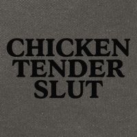 Funny Chicken Tender Slut Trendy Sayings Chicken Nugget Lover Chicken Lover Gi Cotton Canvas Backpack