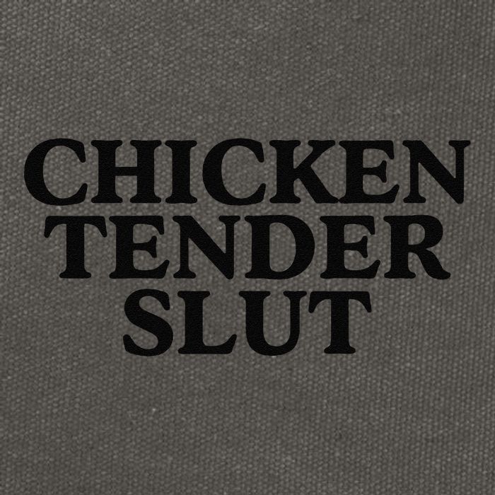 Funny Chicken Tender Slut Trendy Sayings Chicken Nugget Lover Chicken Lover Gi Cotton Canvas Backpack