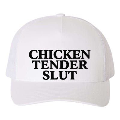 Funny Chicken Tender Slut Trendy Sayings Chicken Nugget Lover Chicken Lover Gi Yupoong Adult 5-Panel Trucker Hat